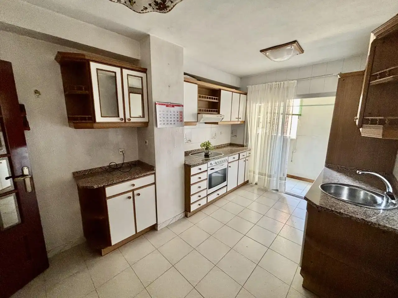 Kitchen of Flat for sale in Zaragoza  with Air Conditioner, Heating and Terrace