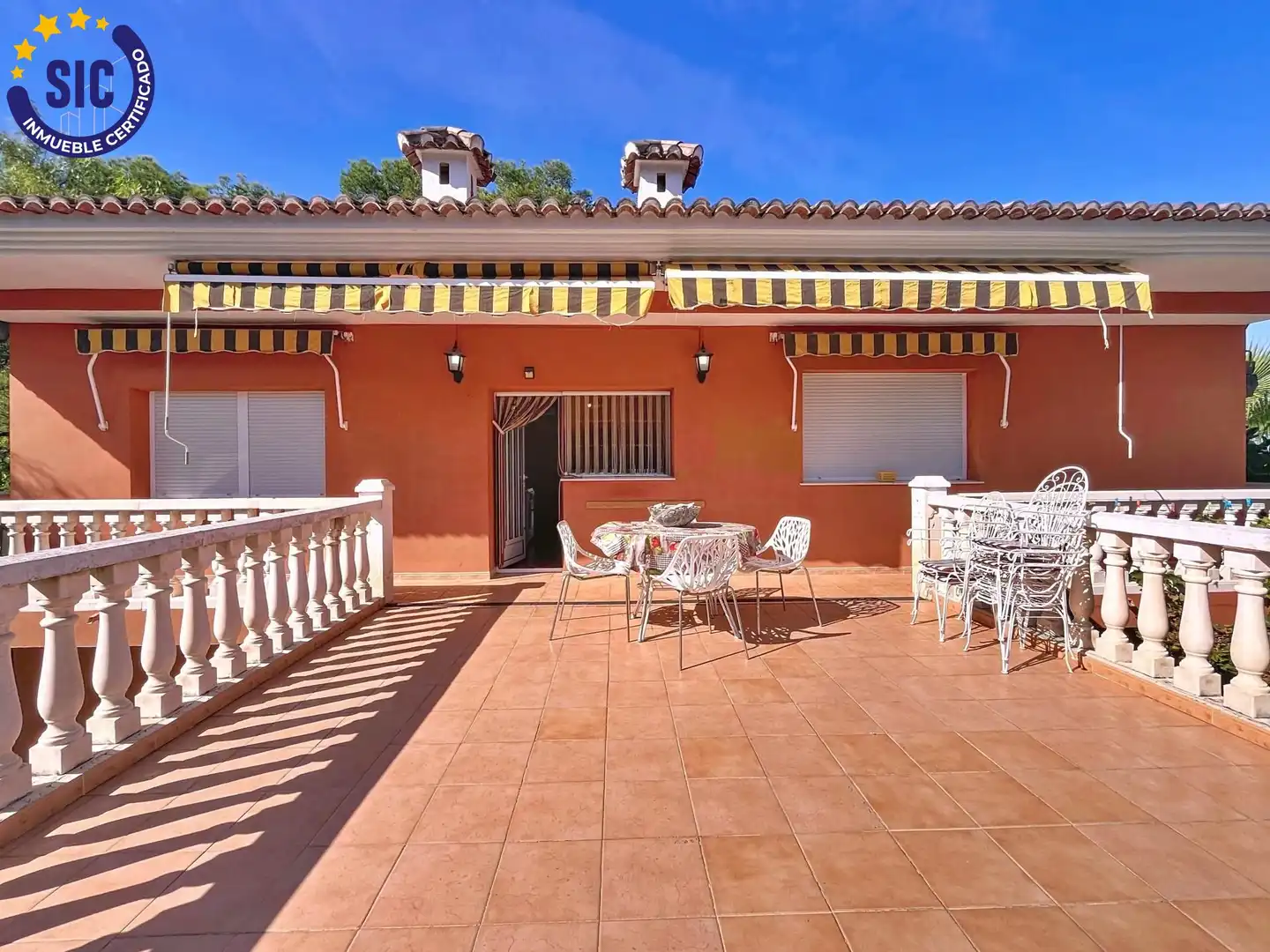 Terrassa de Casa o xalet en venda en Xàtiva amb Aire condicionat, Calefacció i Jardí privat