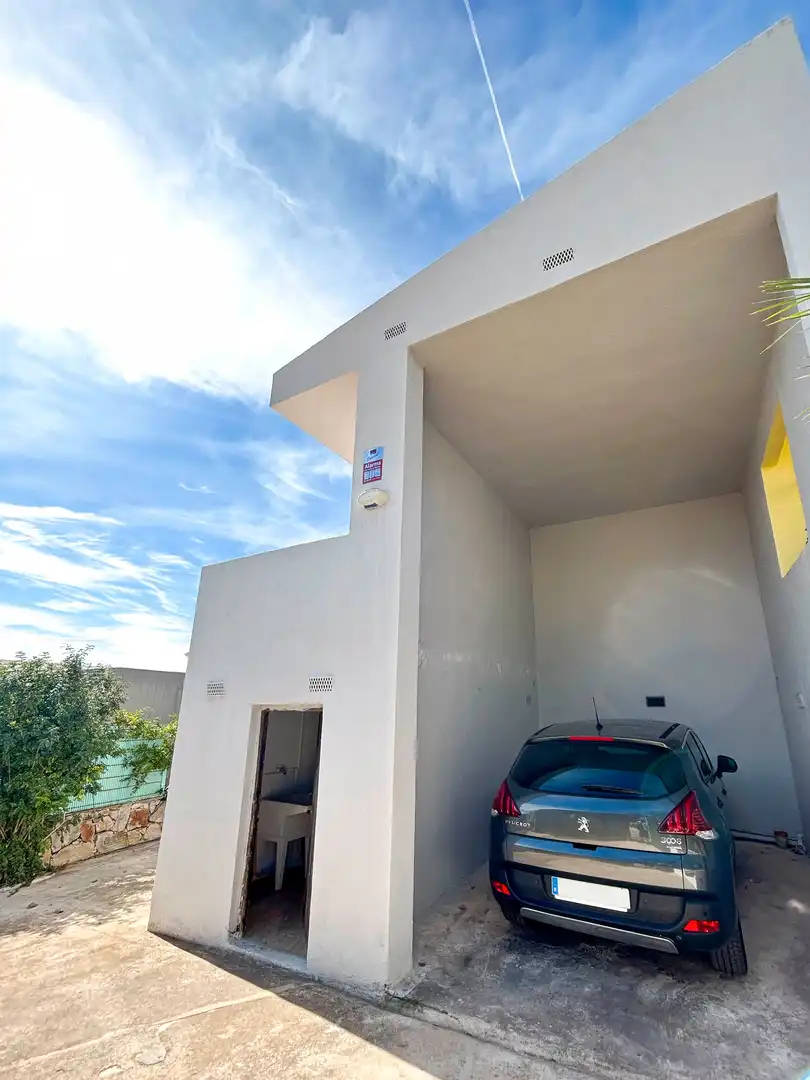 Exterior view of Houses for rent in Peñíscola / Peníscola  with Private garden, Terrace and Furnished