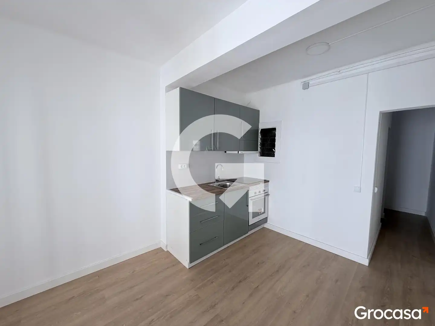 Kitchen of Flat for sale in Badalona  with Balcony