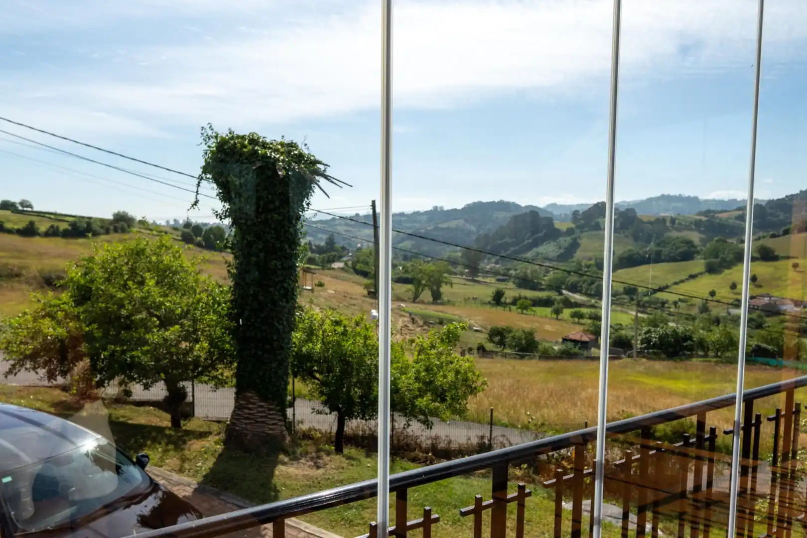 Terrassa de Casa o xalet en venda en Gijón  amb Calefacció, Jardí privat i Terrassa