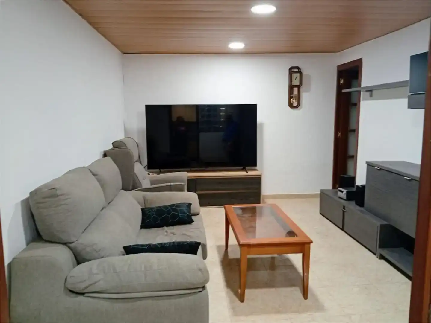 Sala d'estar de Dúplex en venda en Barcelona amb Moblat