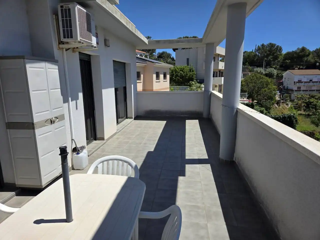 Terraza de Casa o chalet en venta en Cunit con Aire acondicionado, Calefacción y Jardín privado