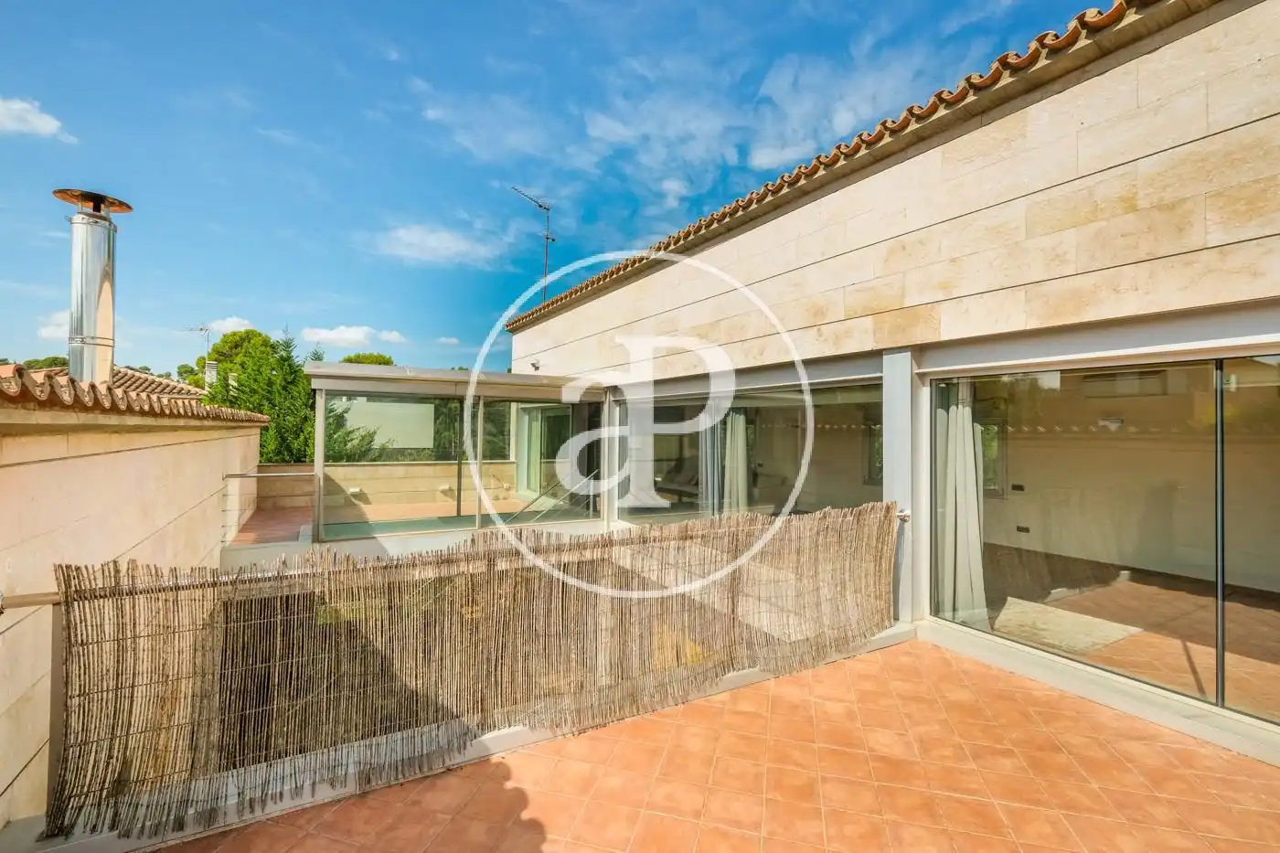 Terraza de Casa o chalet de alquiler en Cerdanyola del Vallès con Aire acondicionado, Calefacción y Jardín privado