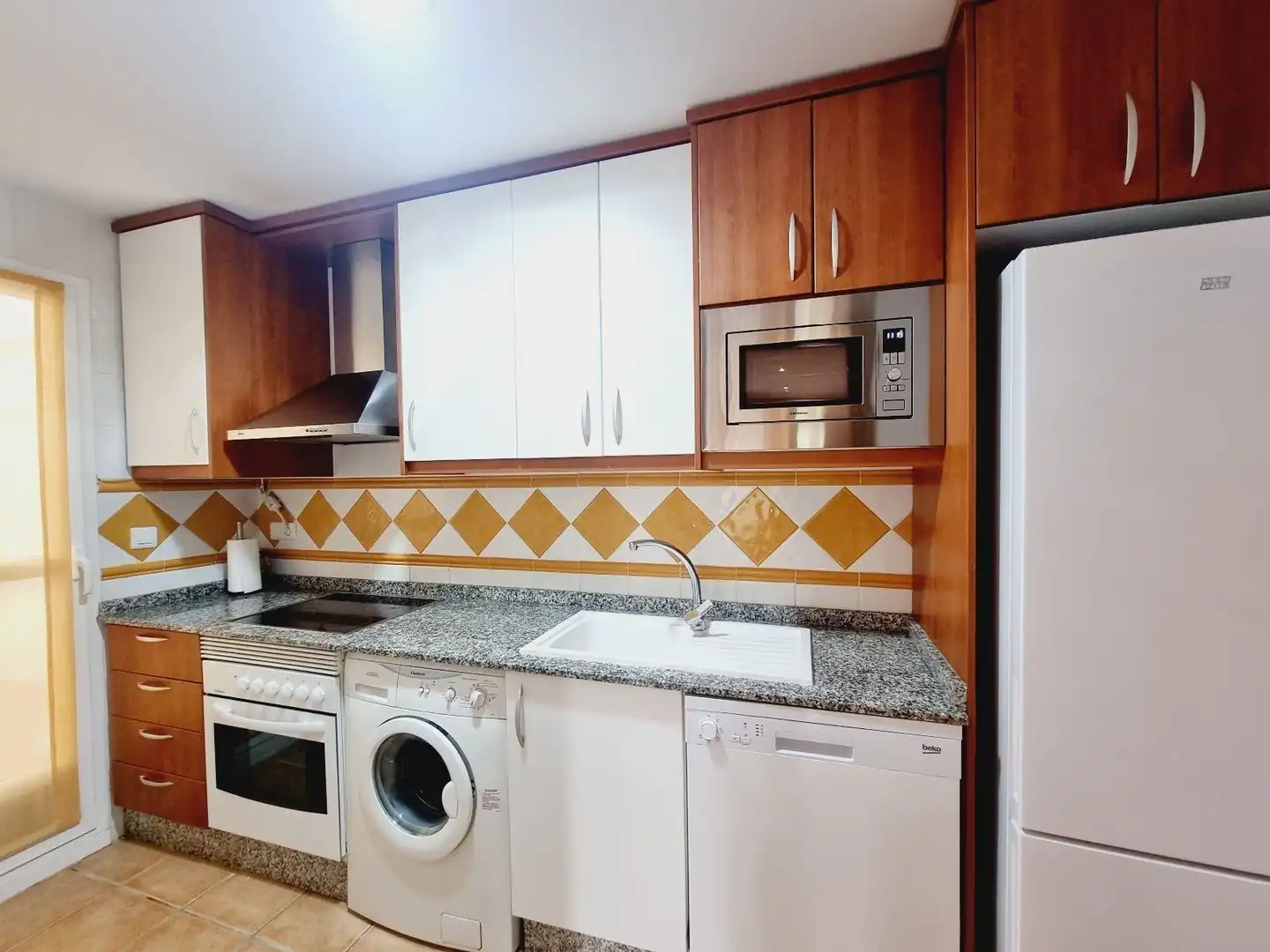 Kitchen of Flat for sale in Vera  with Air Conditioner, Terrace and Swimming Pool