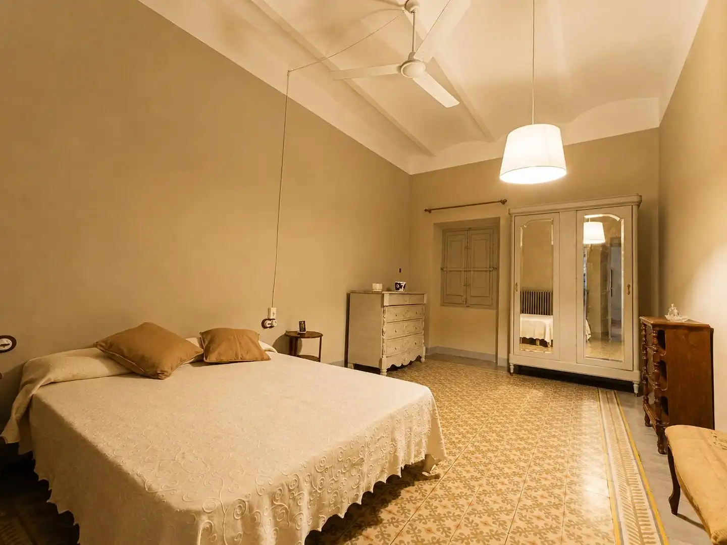 Schlafzimmer von Country house zum Verkauf in Forallac mit Heizung, Privatgarten und Terrasse