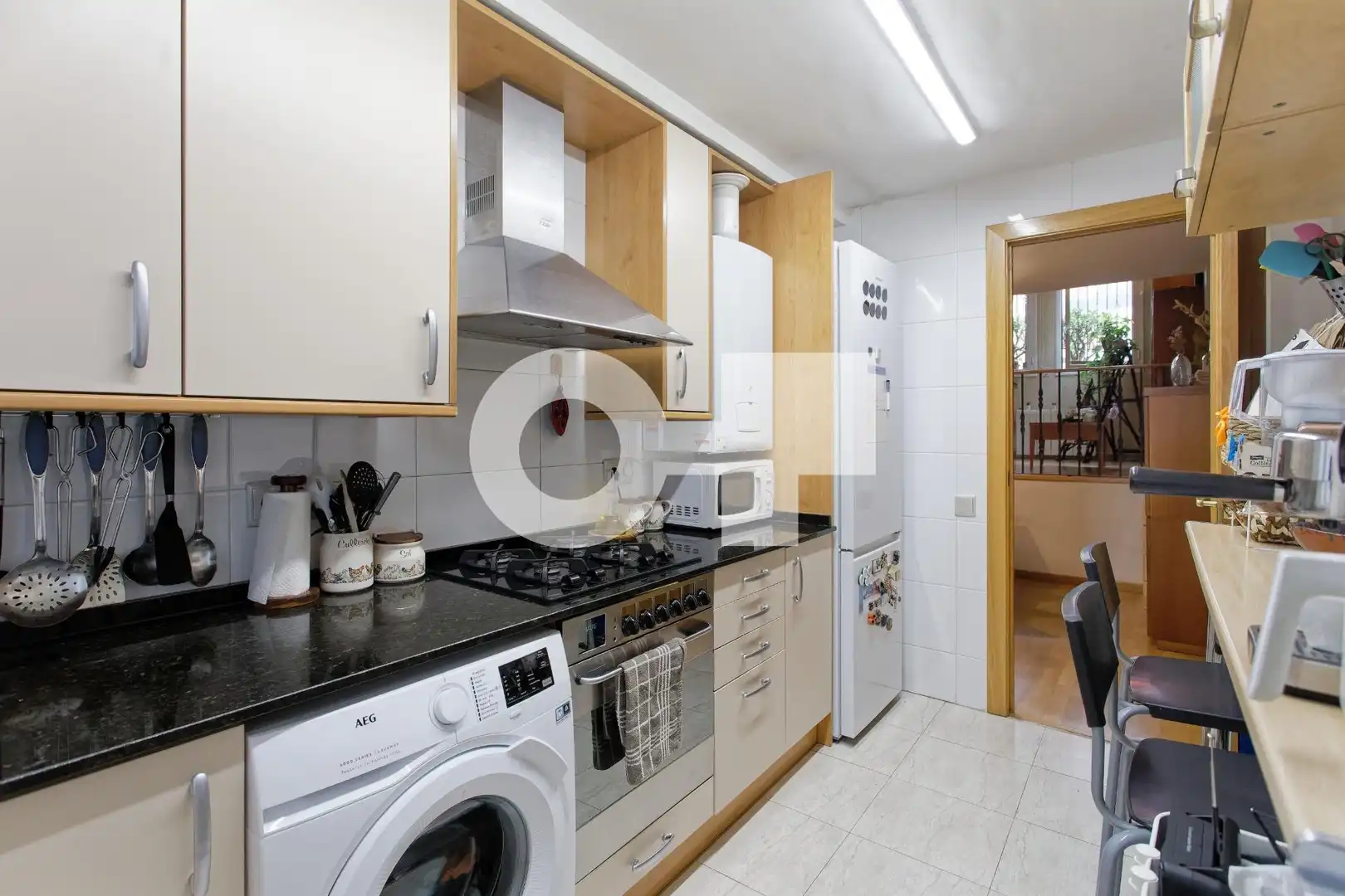 Kitchen of Duplexes for sale in Barcelona  with Heating, Parquet flooring and Terrace