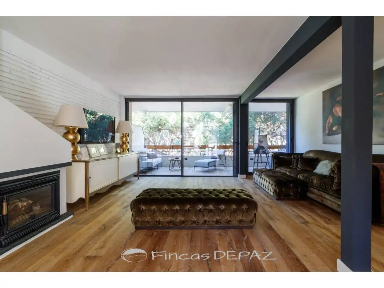 Sala de estar de Ático en venta en Gavà con Aire acondicionado, Calefacción y Parquet