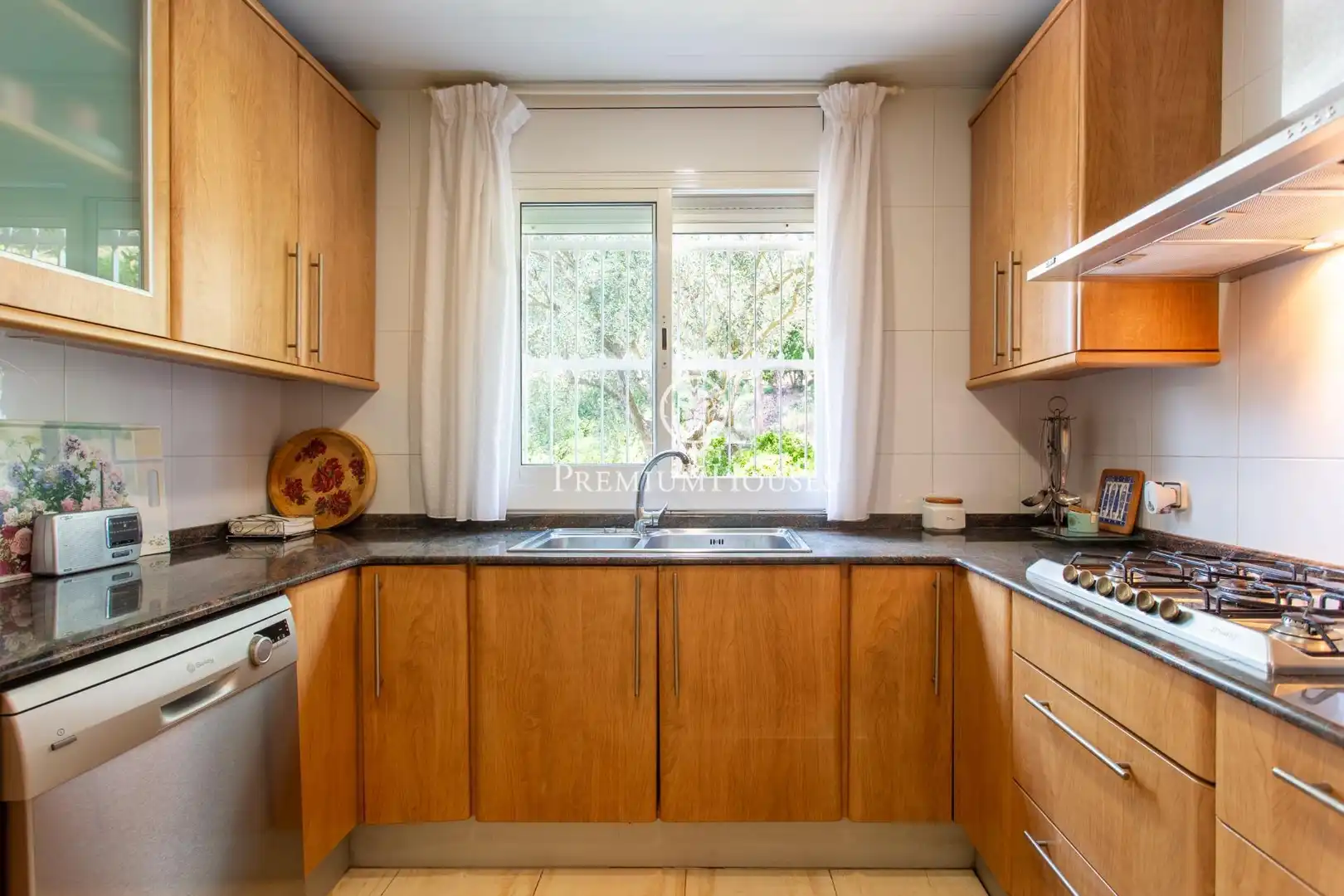 Cocina de Casa o chalet en venta en Vallromanes con Calefacción, Jardín privado y Terraza