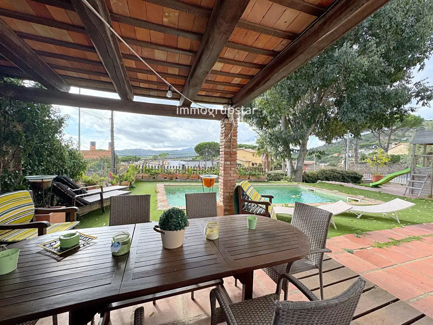 Terraza de Casa o chalet en venta en Castell d'Aro, Platja d'Aro i s'Agaró con Aire acondicionado, Calefacción y Terraza