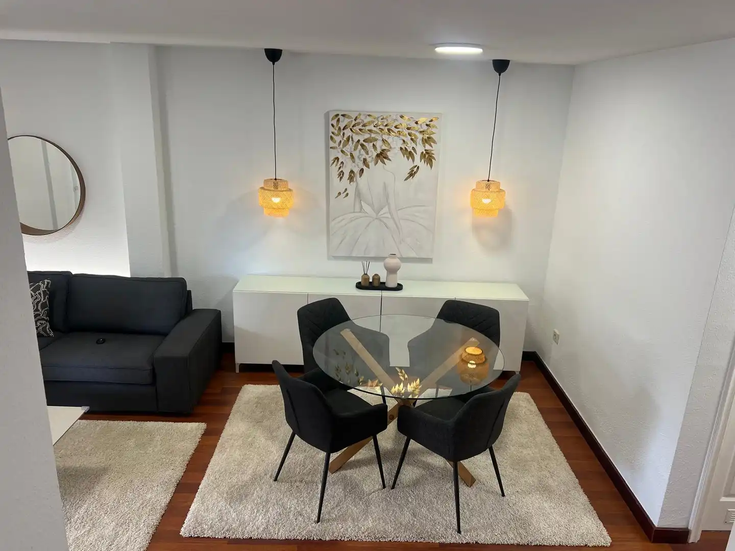 Dining room of Flat for rent in Arona  with Terrace, Furnished and Balcony