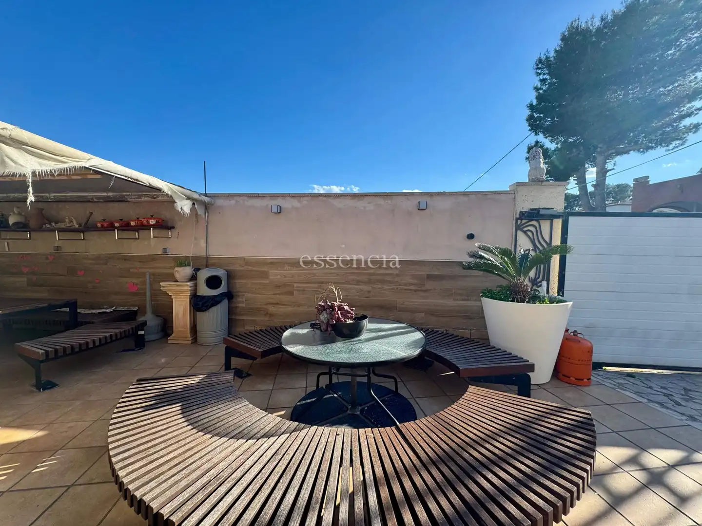 Terraza de Casa o chalet en venta en El Real de Gandia con Jardín privado, Terraza y Trastero