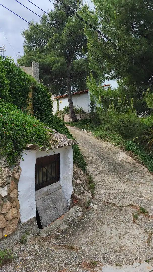 Vista exterior de Casa o chalet en venta en Urrea de Jalón con Terraza, Amueblado y Horno