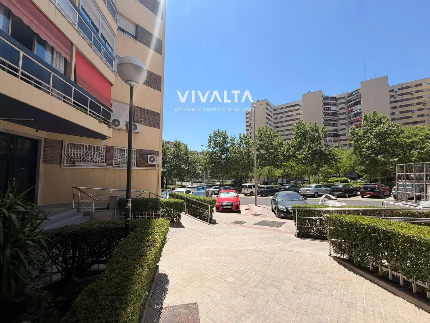 Exterior view of Flat for sale in Madrid  with Air Conditioner, Heating and Swimming Pool