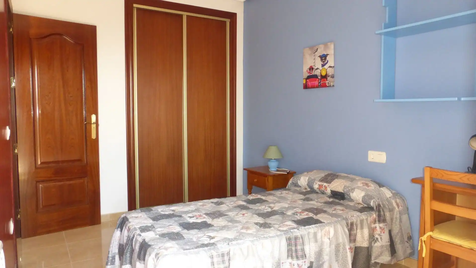 Dormitori de Casa o xalet en venda en Mazarrón amb Aire condicionat, Terrassa i Piscina