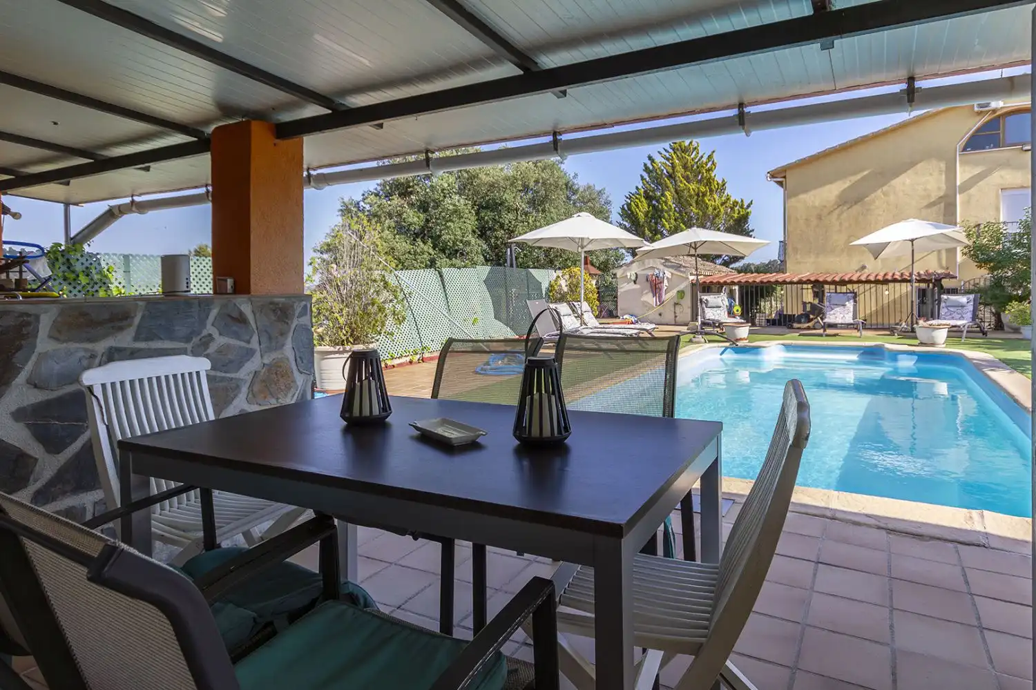 Terrace of Houses for sale in Sant Martí Sarroca  with Air Conditioner, Heating and Terrace