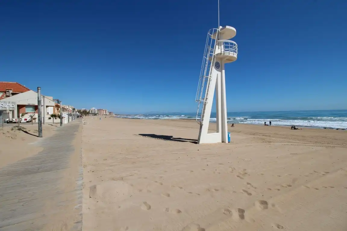 Vista exterior de Estudi en venda en Torrevieja amb Aire condicionat, Moblat i Forn