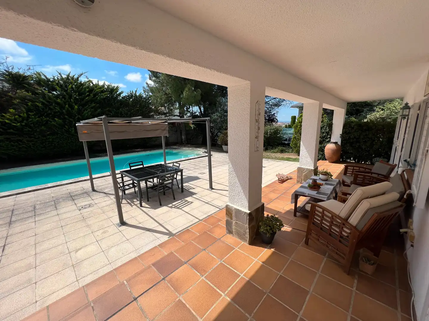 Terraza de Casa o chalet en venta en Tàrrega con Aire acondicionado, Calefacción y Jardín privado