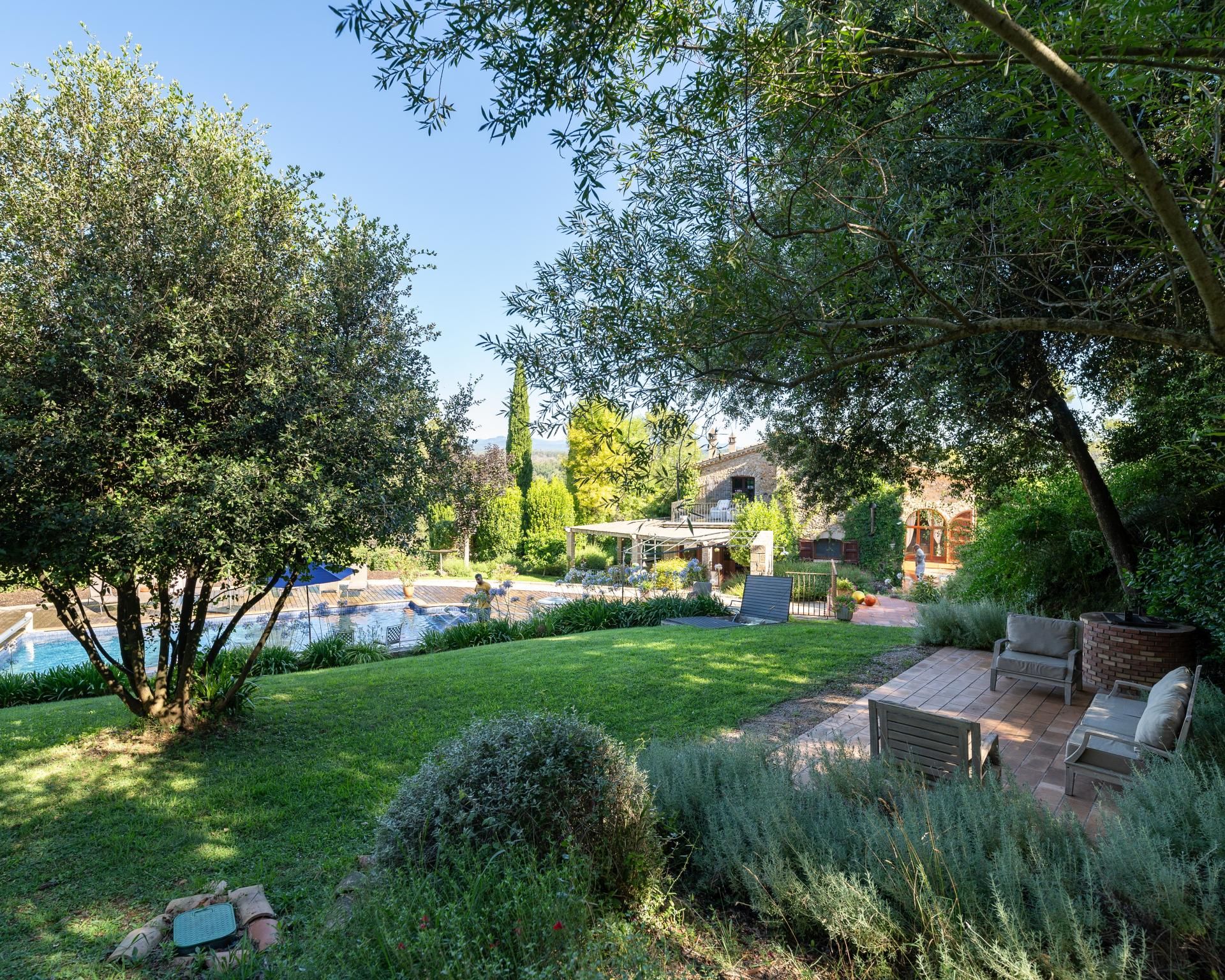 Garden of Country house for sale in Esponellà  with Heating, Private garden and Terrace