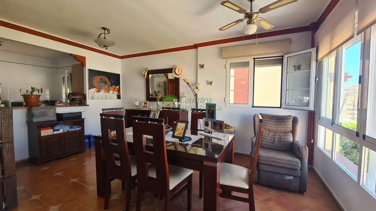 Dining room of Houses for sale in Canillas de Albaida  with Air Conditioner, Terrace and Storage room
