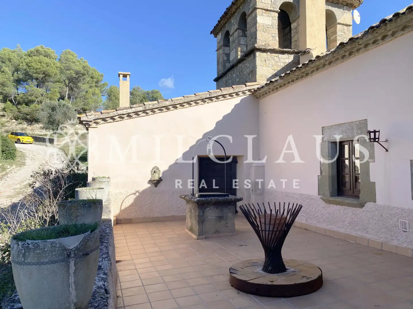 Terrassa de Finca rústica en venda en Talamanca amb Aire condicionat, Calefacció i Jardí privat