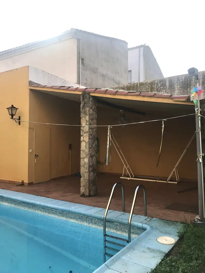 Terraza de Casa adosada en venta en Plasencia con Aire acondicionado, Calefacción y Jardín privado