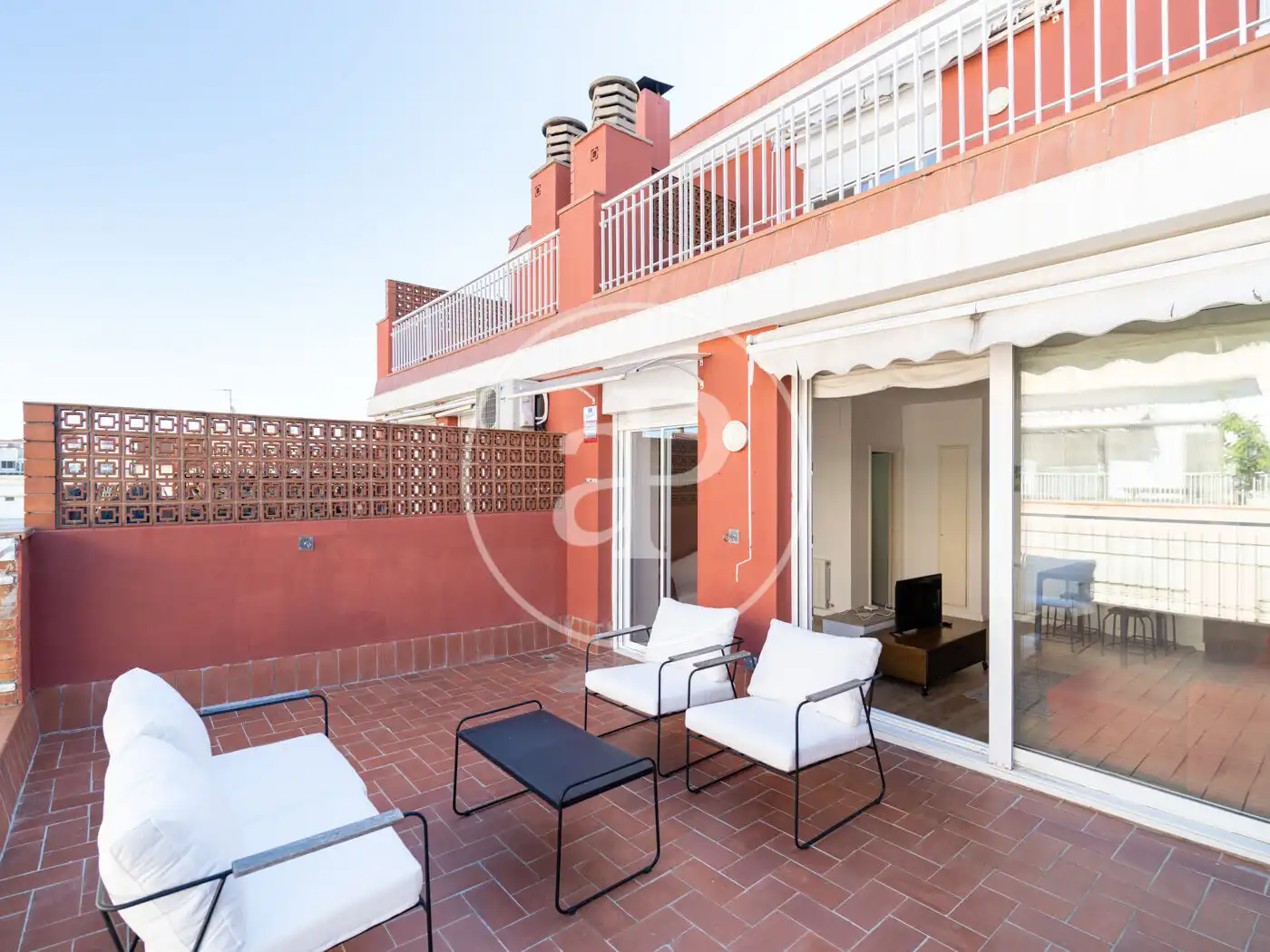 Terrasse von Dachboden zum Verkauf in L'Hospitalet de Llobregat mit Klimaanlage, Heizung und Terrasse