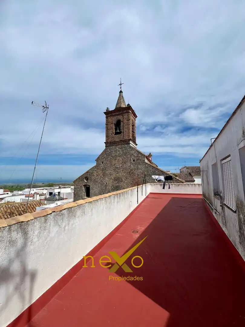 Vista exterior de Piso en venta en Carmona con Aire acondicionado y Trastero