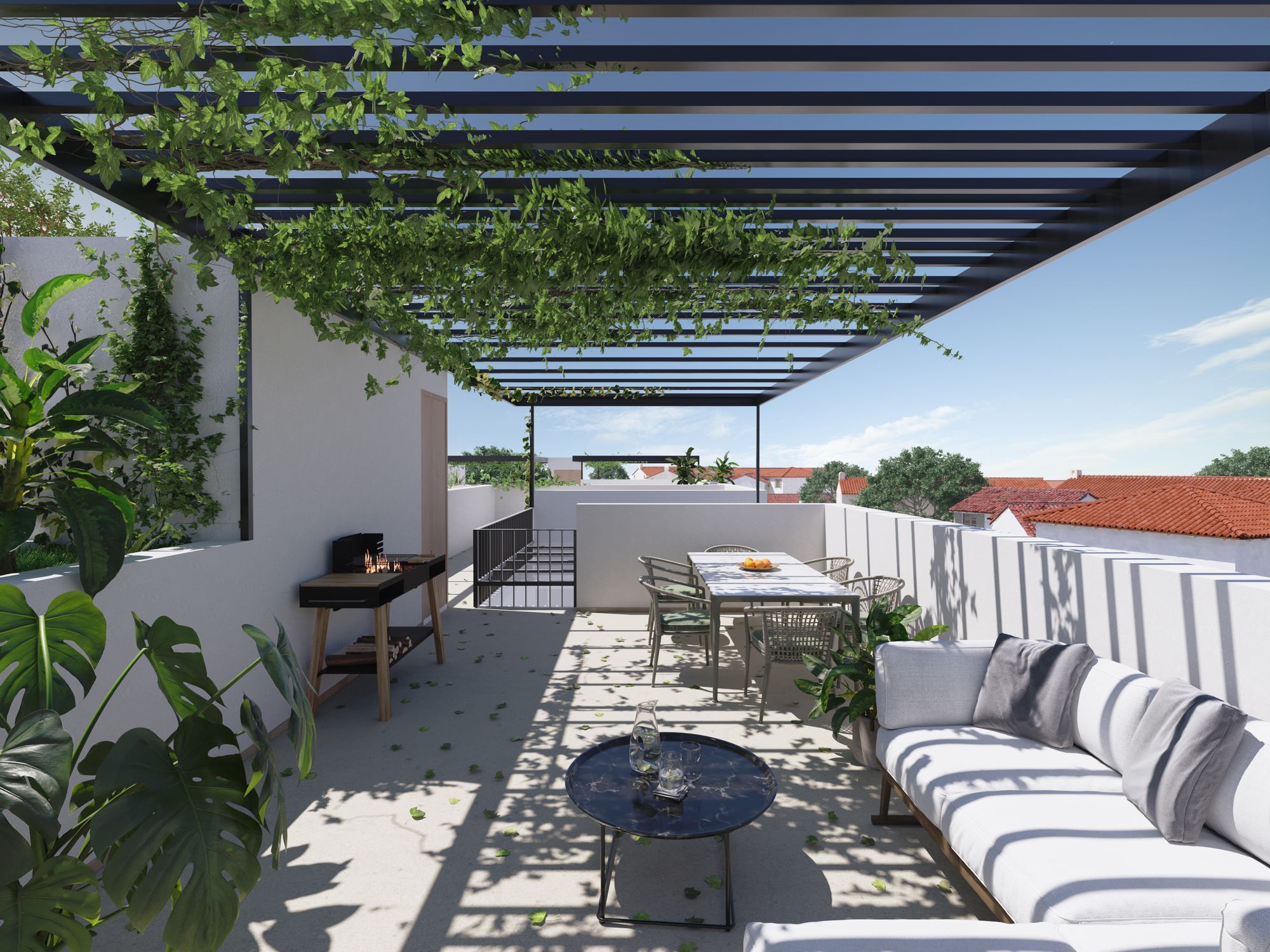 Terrace of Single-family semi-detached for sale in Málaga Capital  with Terrace