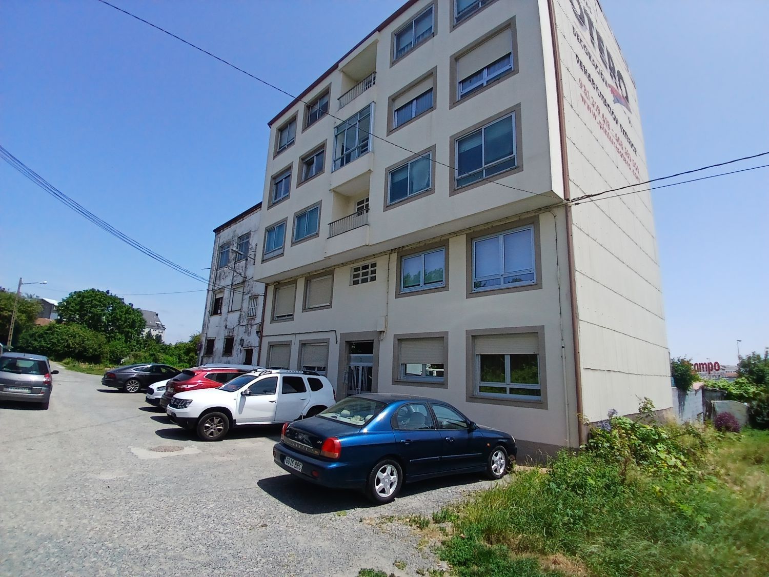 Vista exterior de Pis en venda en Ferrol amb Calefacció, Traster i Balcó