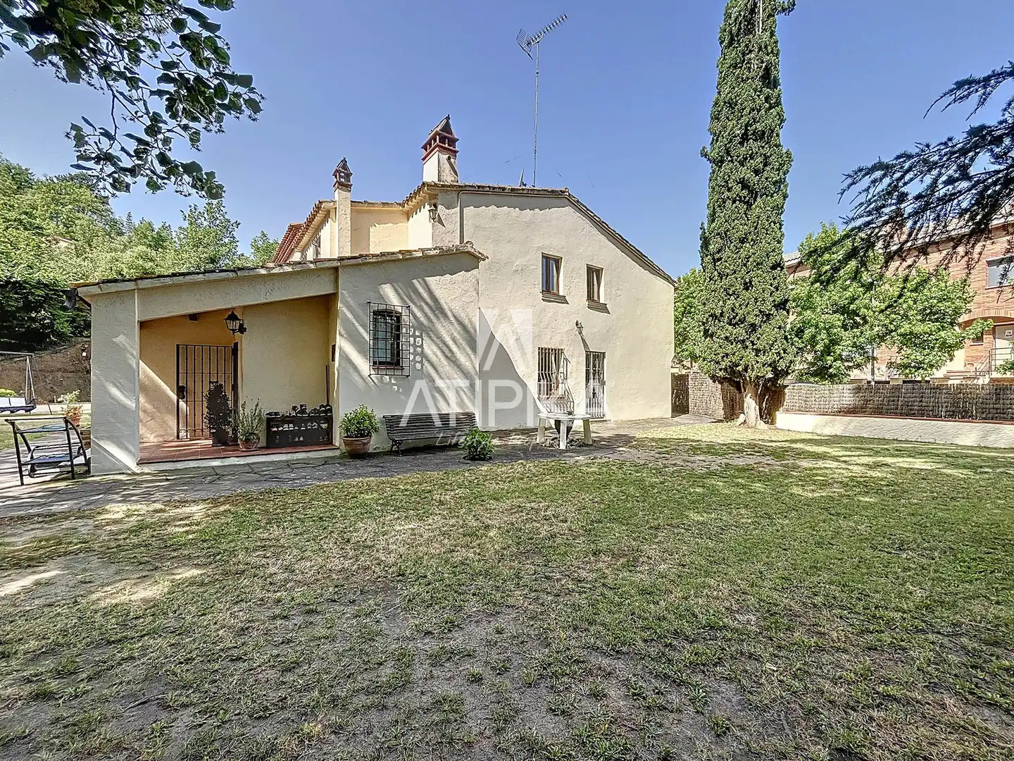 Jardín de Finca rústica en venta en Vallgorguina con Calefacción, Parquet y Trastero
