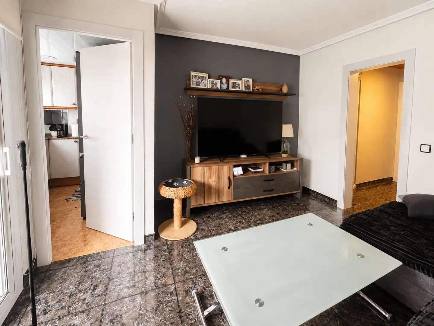 Wohnzimmer von Wohnung zum Verkauf in Sant Joan Despí mit Klimaanlage, Heizung und Möbliert