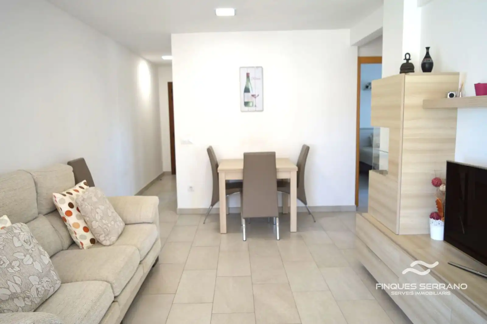 Wohnzimmer von Wohnung zum Verkauf in Cunit mit Terrasse und Möbliert