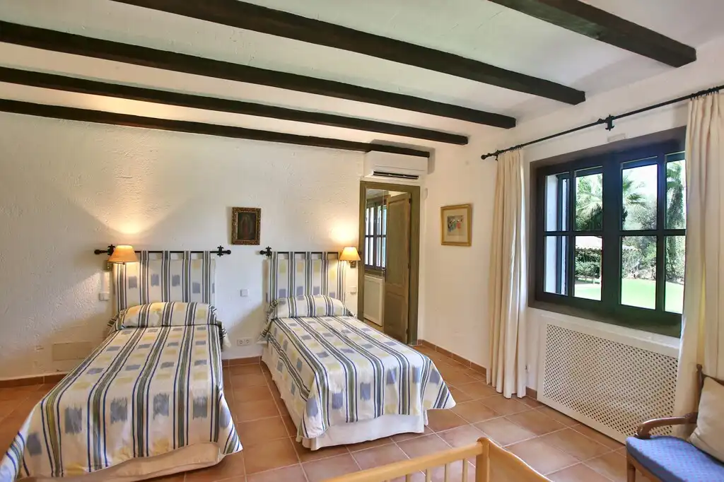 Bedroom of Country homes for sale in Pollença  with Air Conditioner, Heating and Private garden