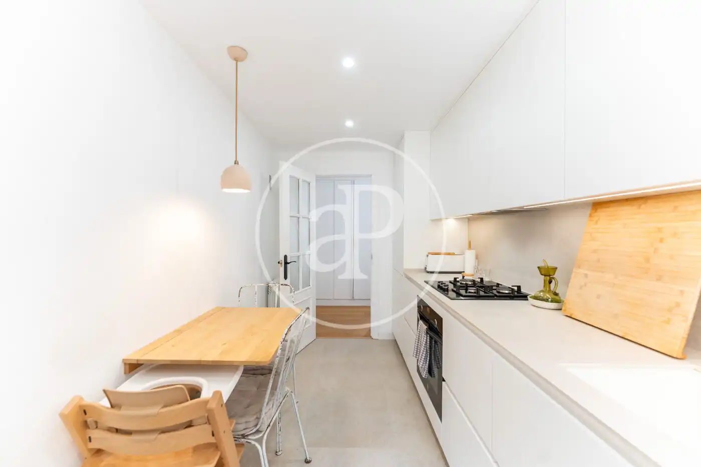 Cocina de Piso de alquiler en  Palma de Mallorca con Aire acondicionado y Calefacción