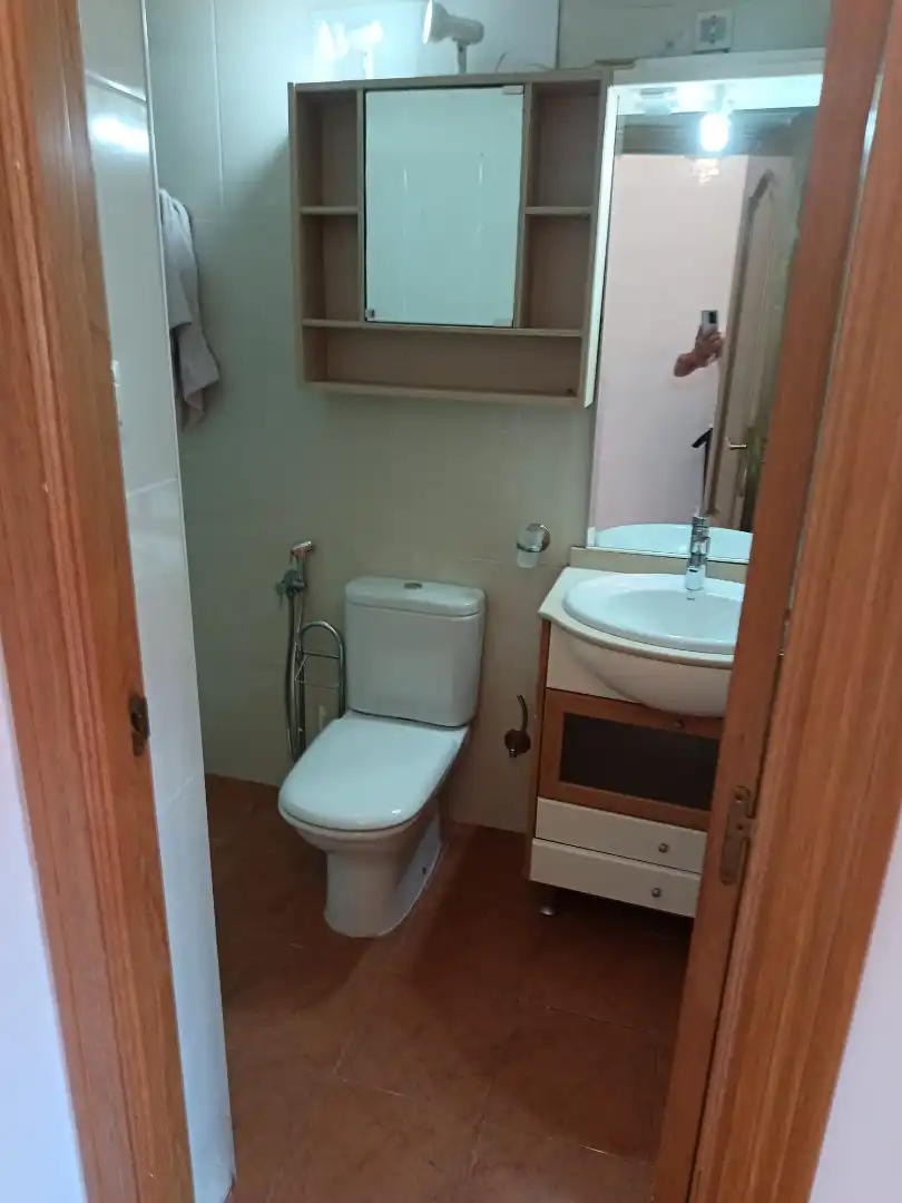 Bathroom of Flat for rent in A Coruña Capital   with Heating, Furnished and Oven