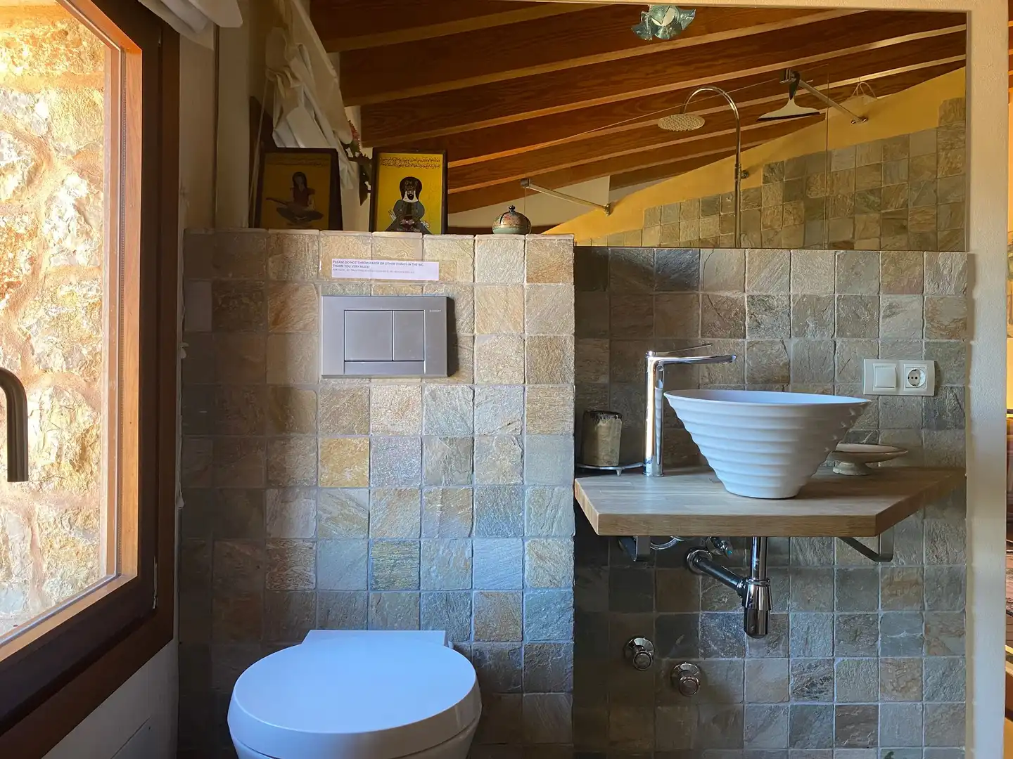 Baño de Casa o chalet de alquiler en Santa María del Camí con Terraza y Balcón