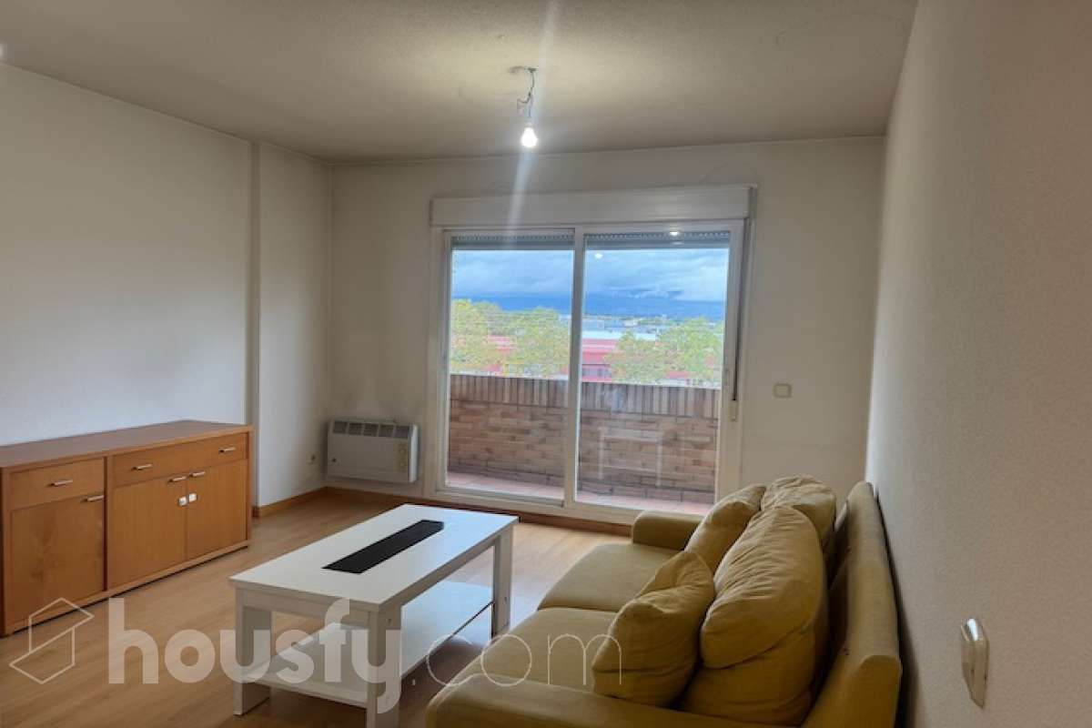 Sala d'estar de Pis de lloguer en Collado Villalba amb Terrassa, Moblat i Piscina comunitària