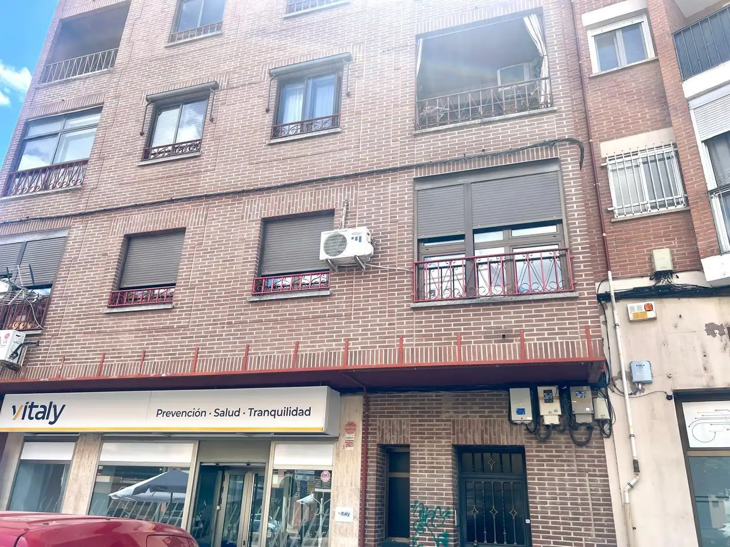 Vista exterior de Piso en venta en Plasencia