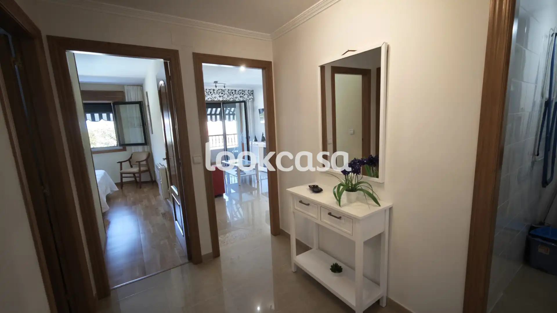 Bedroom of Flat for sale in Sanxenxo  with Heating, Private garden and Parquet flooring