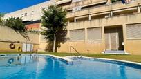 Swimming pool of Flat for sale in Cubelles  with Air Conditioner, Terrace and Balcony