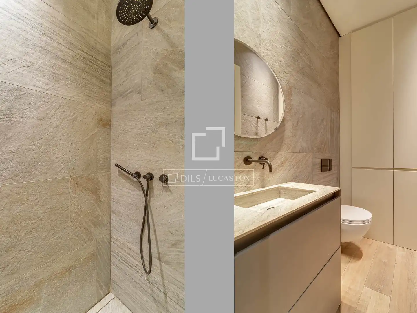 Bathroom of Flat for sale in Barcelona  with Air Conditioner, Heating and Furnished