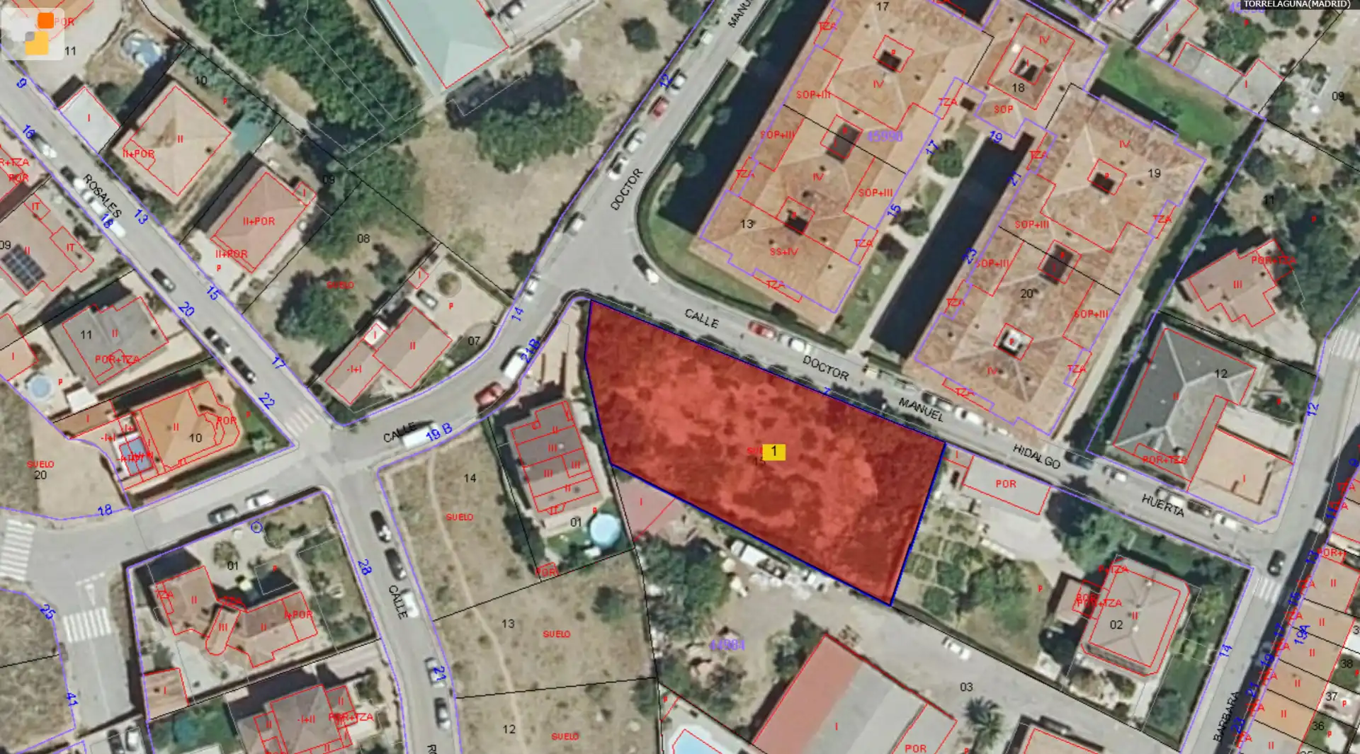 Residential land for sale in Calle del Doctor Manuel Hidalgo Huerta