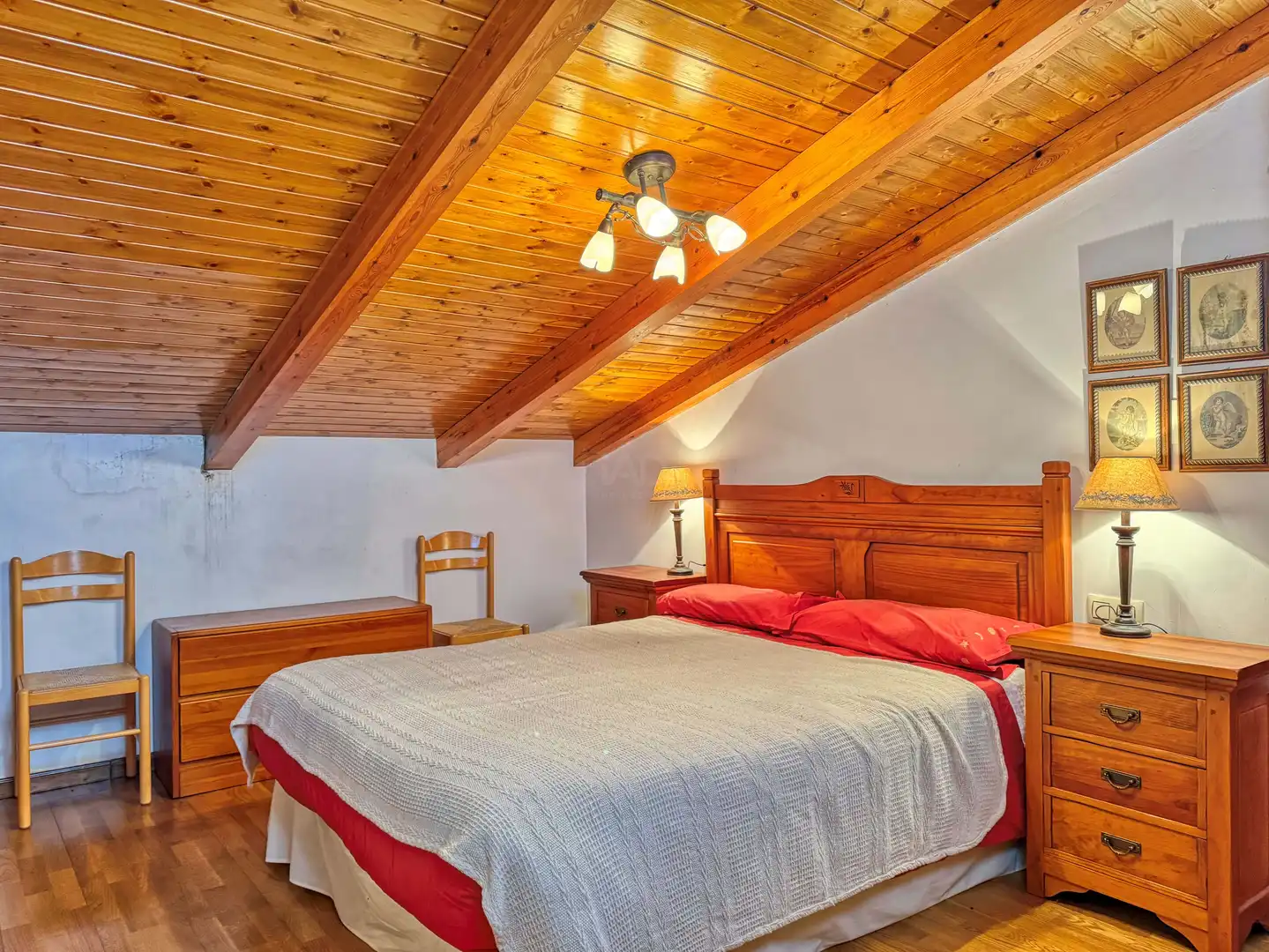 Schlafzimmer von Wohnung zum Verkauf in Valdelinares mit Heizung