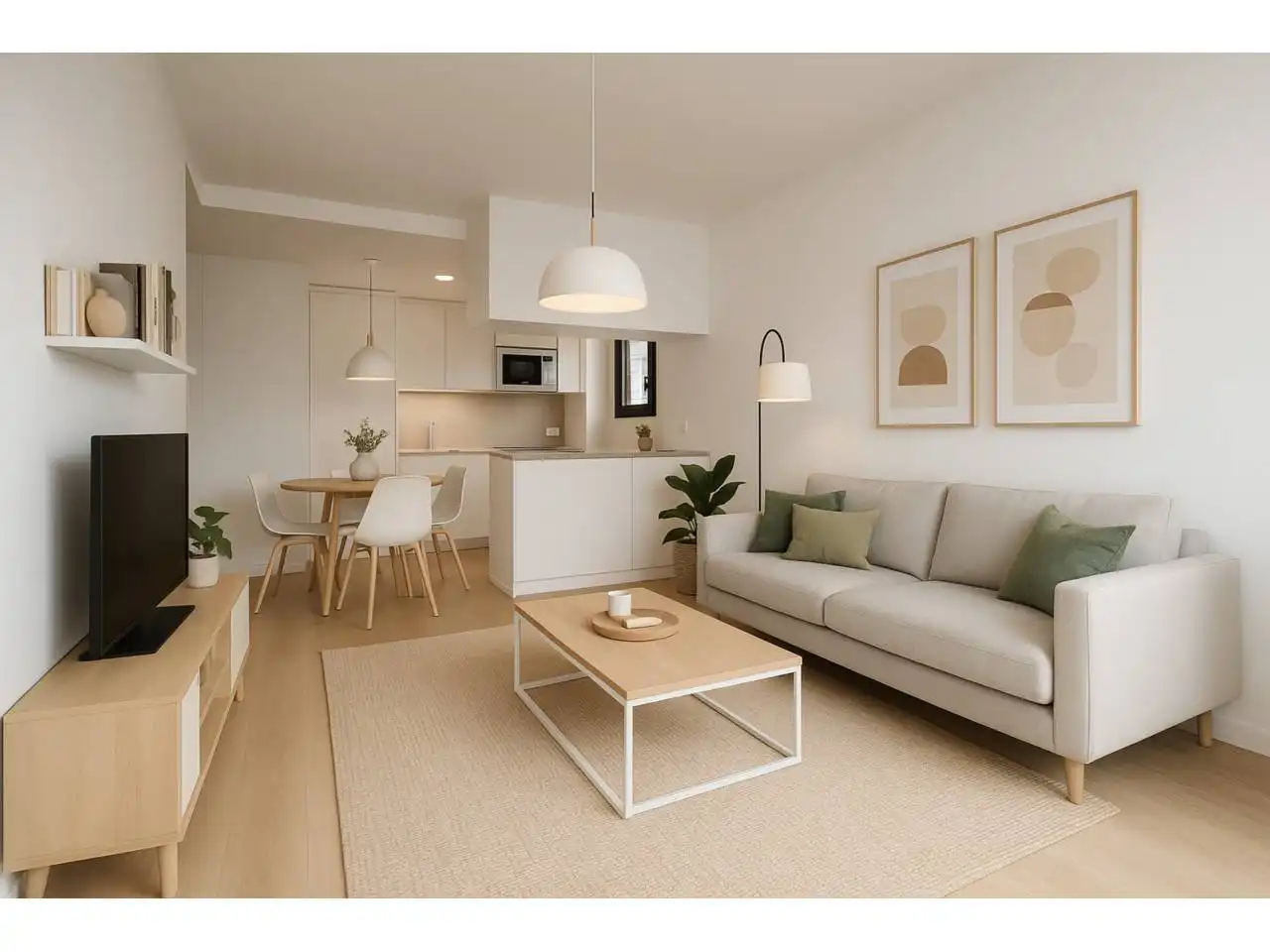 Sala de estar de Piso en venta en Granollers con Aire acondicionado, Calefacción y Parquet