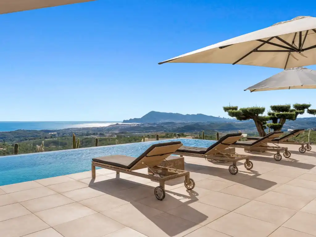 Terraza de Casa o chalet en venta en Altea con Aire acondicionado, Calefacción y Jardín privado