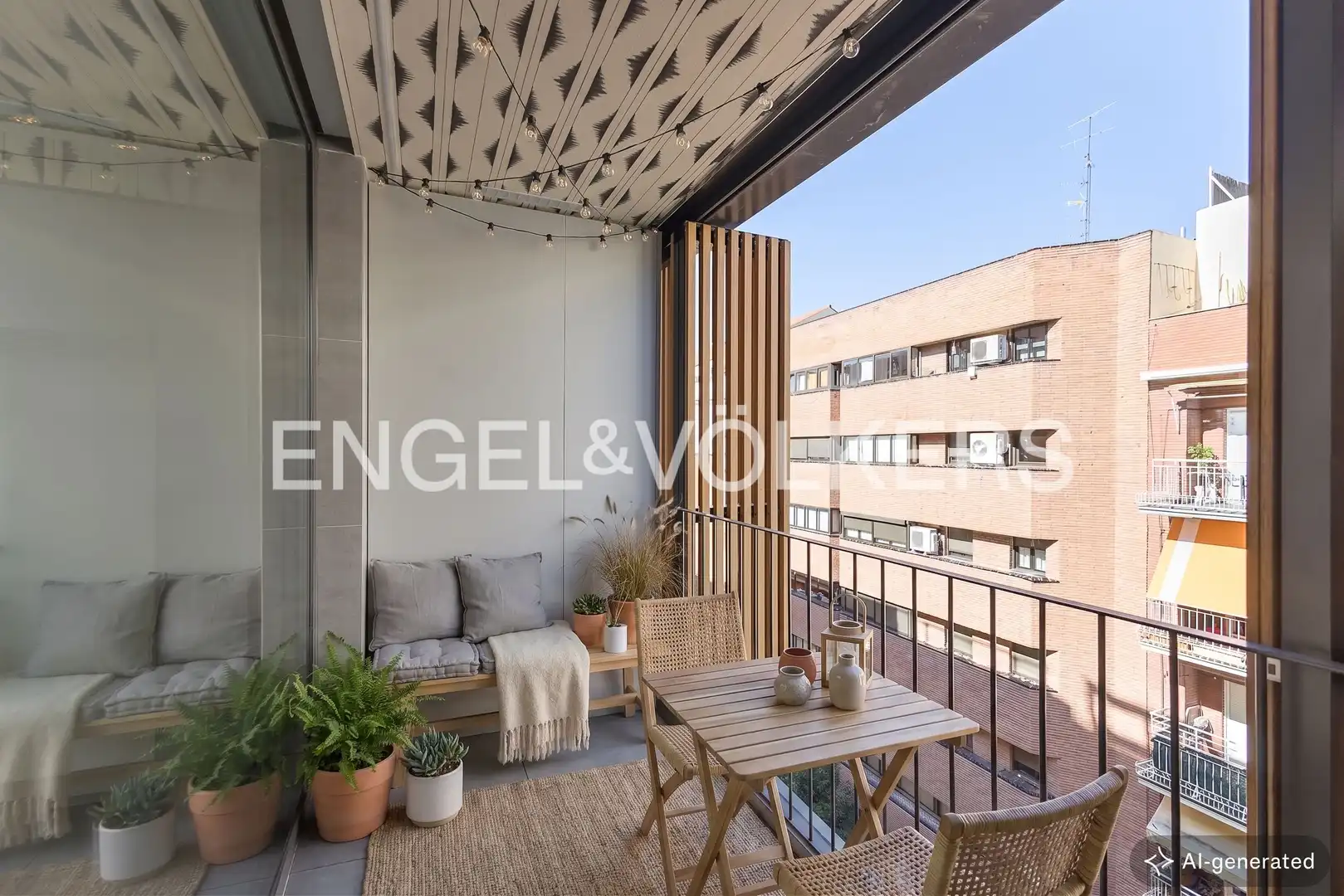 Terraza de Piso en venta en Madrid con Aire acondicionado, Calefacción y Jardín privado