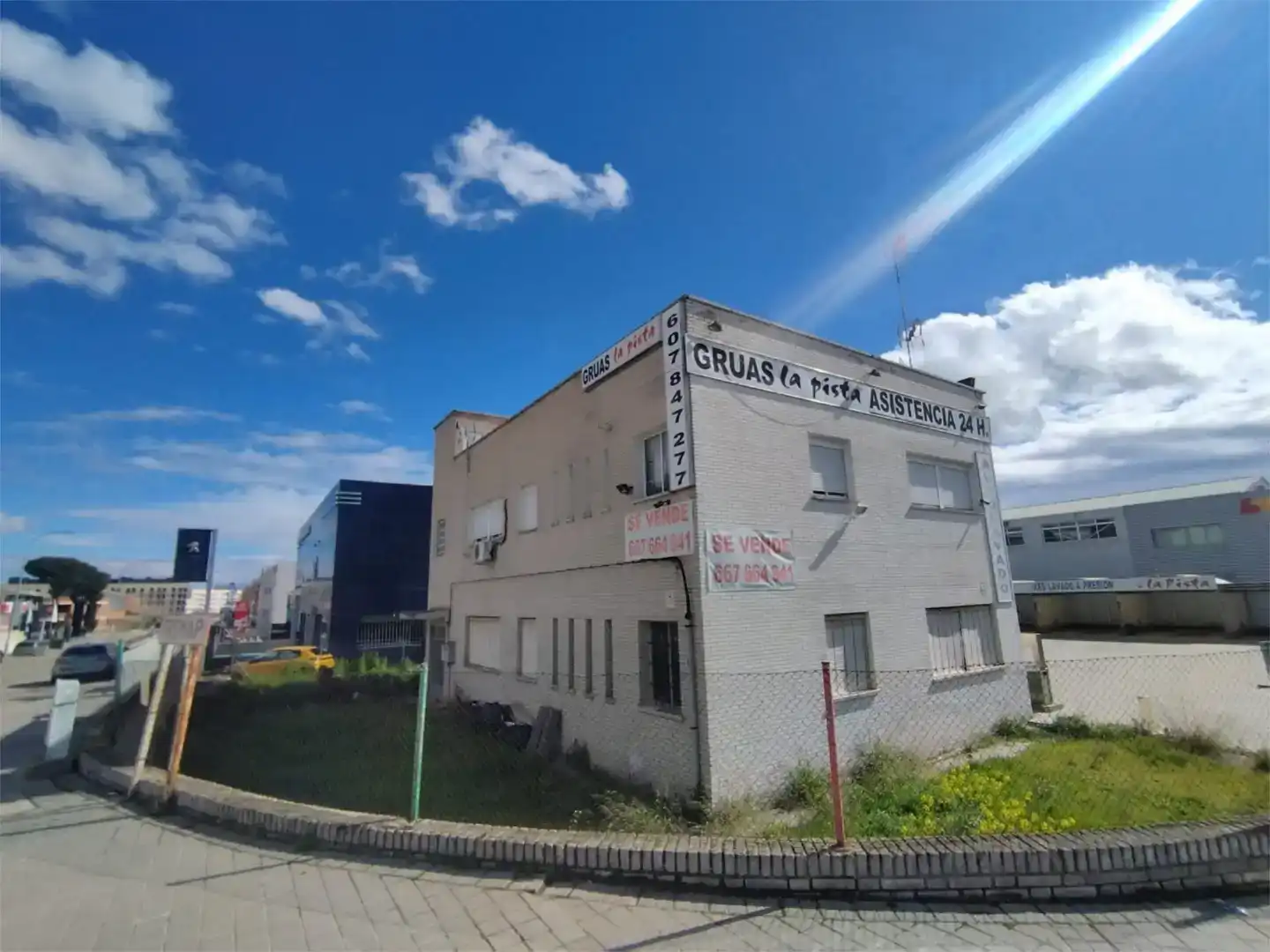 Vista exterior de Terreno en venta en Móstoles