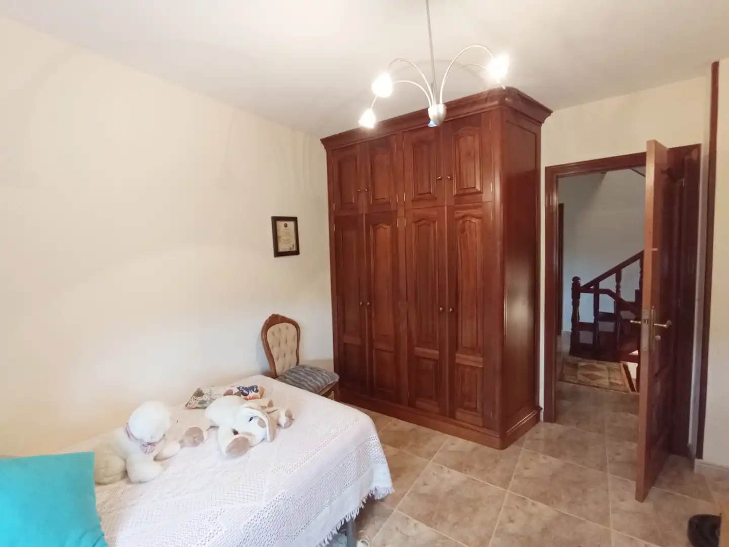 Bedroom of Houses for sale in Coirós  with Heating, Private garden and Parquet flooring
