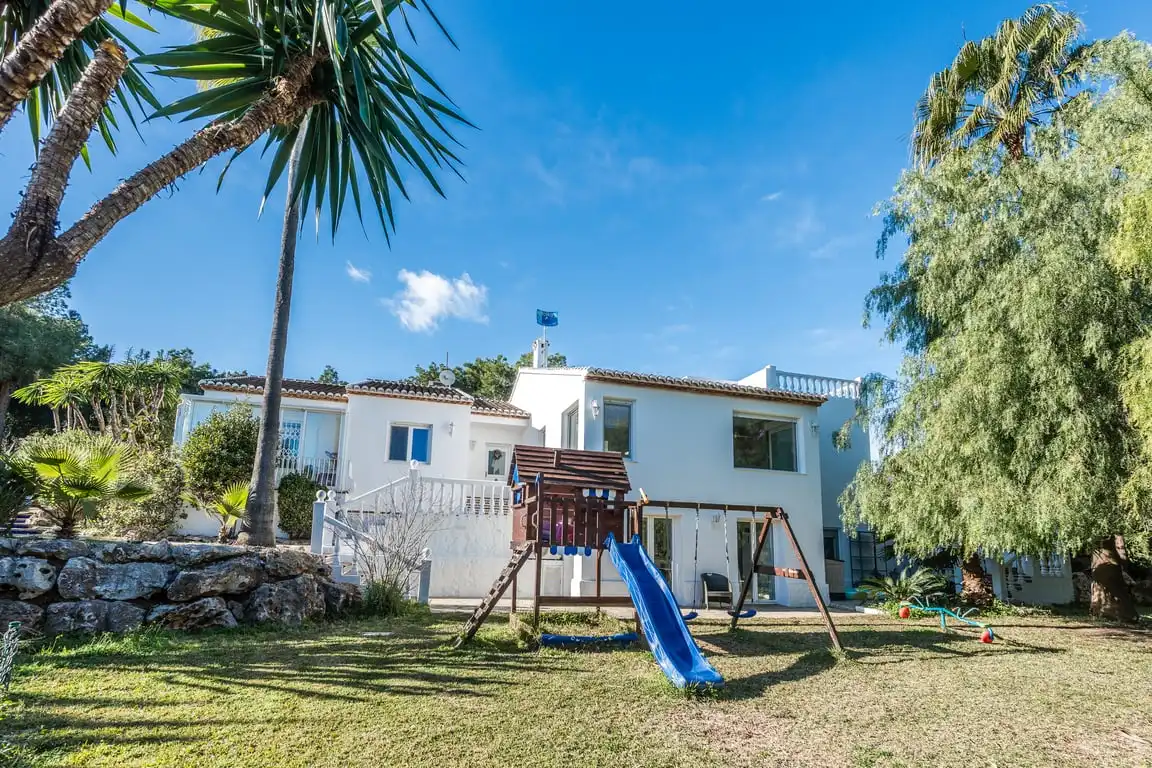 Jardín de Casa o chalet en venta en Jávea / Xàbia con Aire acondicionado, Jardín privado y Terraza